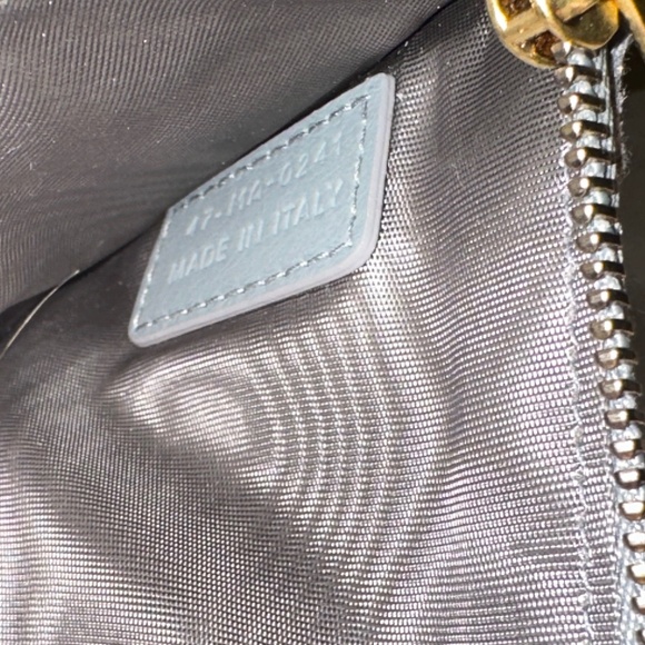 Oblique Saddle Chain Long Wallet Grey - Picture 1 of 7